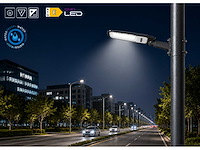 10 x led straatlamp 30w – 6400k koud wit - grijs – ip65 – florida-30 - afbeelding 2 van  3