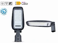 10 x led straatlamp 30w – 6400k koud wit - grijs – ip65 – florida-30