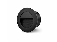 10 x led trapverlichting 3w – 3000k warm wit - rond – zwart – ip54 – icon-r - afbeelding 2 van  4