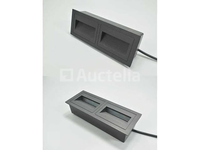 10 x led trapverlichting – 3w – 3000k warm wit – ip65 – rechthoekig – ly06 - afbeelding 2 van  4