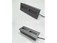 10 x led trapverlichting – 3w – 3000k warm wit – ip65 – rechthoekig – ly06 - afbeelding 2 van  4