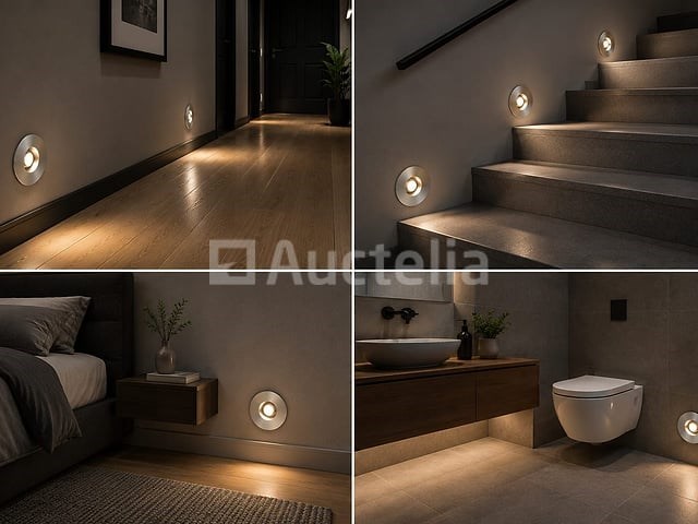 10 x led trapverlichting 3w – 4000k neutraal wit - matchroom – ip20 – yakut - afbeelding 3 van  5