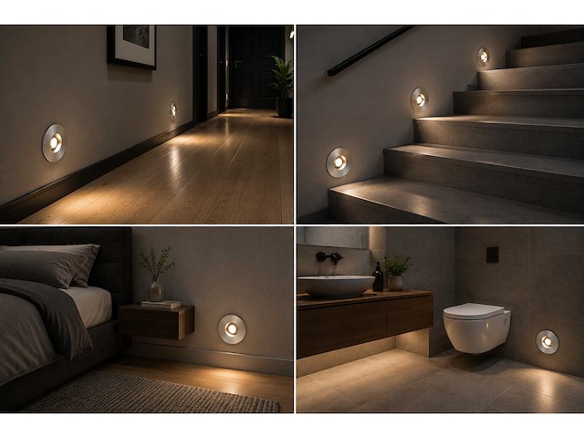 10 x led trapverlichting 3w – 4000k neutraal wit - matchroom – ip20 – yakut - afbeelding 3 van  5