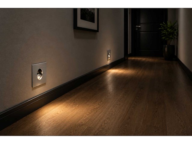 10 x led trapverlichting 3w – 4000k neutraal wit - matchroom – ip20 – zümrüt - afbeelding 1 van  5