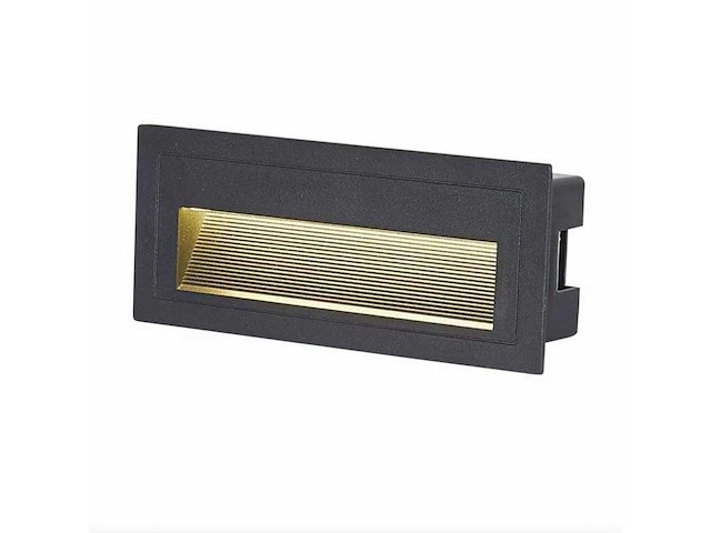 10 x led trapverlichting – 6w – 3000k warm wit – ip65 – rechthoekig – ly05 - afbeelding 2 van  5