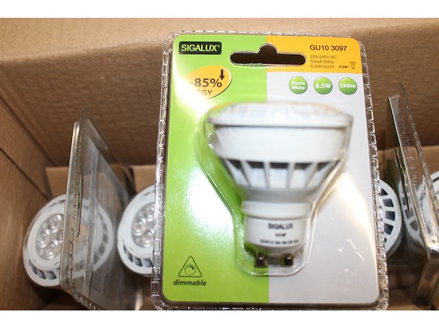 10 x ledlamp 6,5w segalux - afbeelding 1 van  2