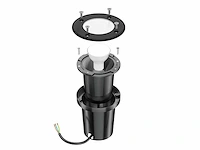 10 x leds grond inbouwspots zwart, gu10 - afbeelding 2 van  5