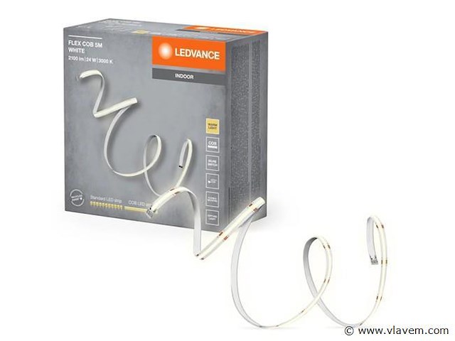 10 x ledvance cob flex ledstrips 500 cm - afbeelding 4 van  10
