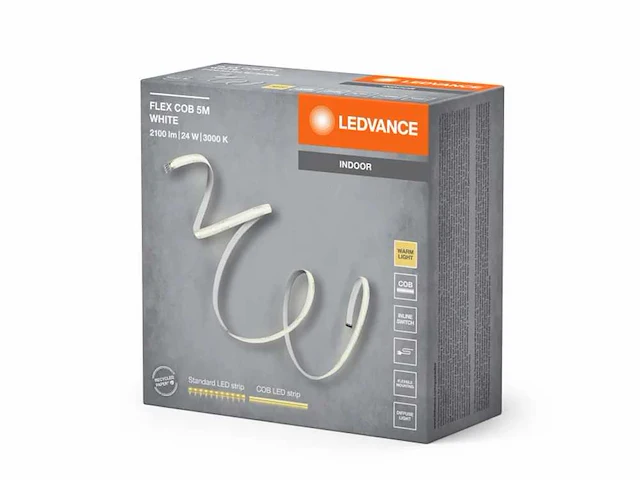 10 x ledvance cob flex ledstrips 500 cm - afbeelding 1 van  11