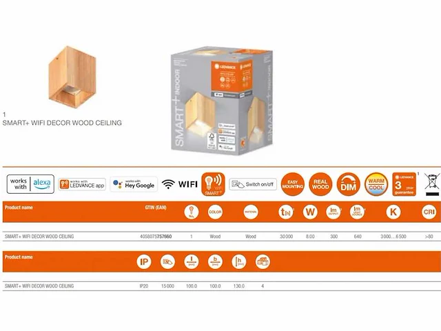 10 x ledvance smart+plafondspots - afbeelding 7 van  8