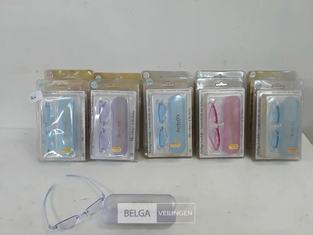 10 x leesbril gekleurd mix sterkte + kleur - afbeelding 2 van  3