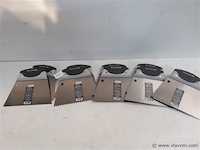 10 x lijmkam 180 mm soft handvat 5 assorti - afbeelding 1 van  2