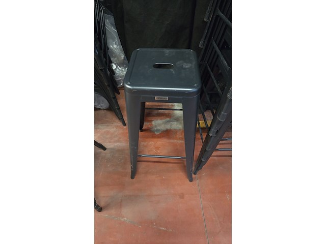 10 x metalen stoel - afbeelding 2 van  2