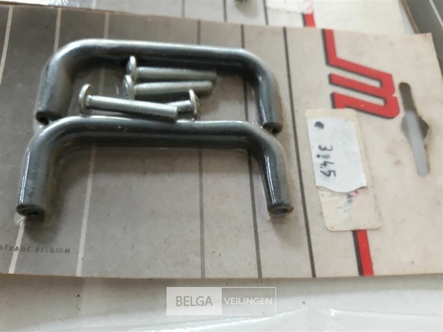 10 x meubelgreep alu zwart 64 mm 2 stuks - afbeelding 3 van  3
