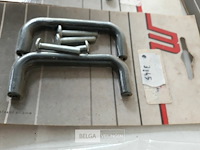 10 x meubelgreep alu zwart 64 mm 2 stuks - afbeelding 3 van  3