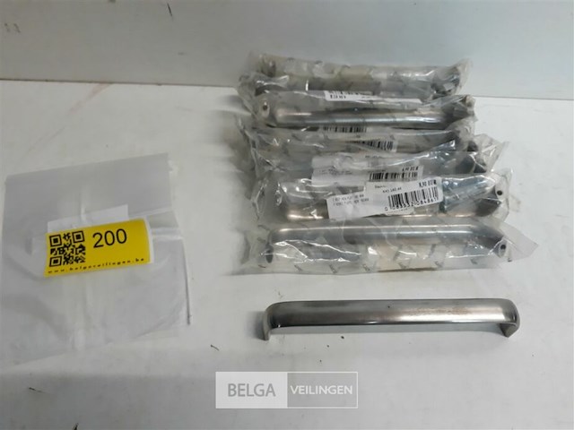 10 x meubelgreep inox 140 mm - afbeelding 1 van  3