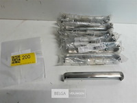 10 x meubelgreep inox 140 mm - afbeelding 1 van  3