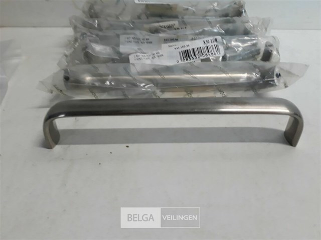 10 x meubelgreep inox 140 mm - afbeelding 3 van  3