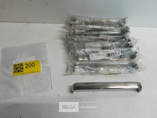 10 x meubelgreep inox 140 mm - afbeelding 1 van  3