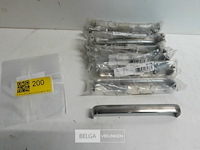 10 x meubelgreep inox 140 mm - afbeelding 1 van  3