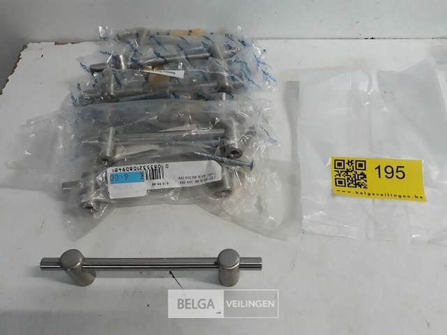 10 x meubelgreep inox 96 mm - afbeelding 1 van  3