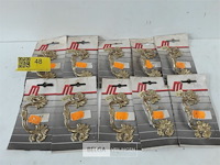 10 x meubelgreep messing 100 mm - afbeelding 2 van  3