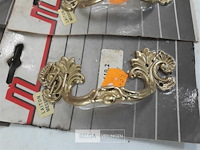 10 x meubelgreep messing 100 mm - afbeelding 3 van  3