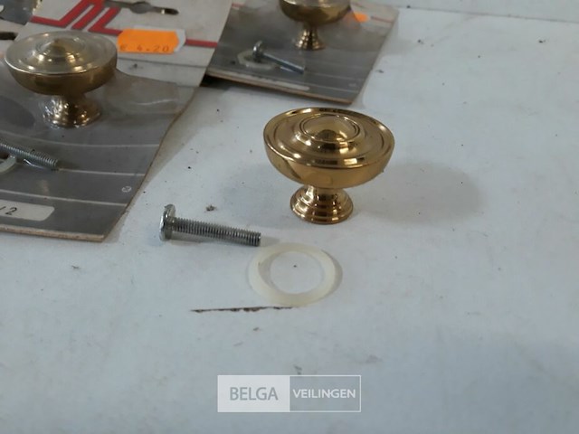 10 x meubeltop messing 35 mm - afbeelding 3 van  3