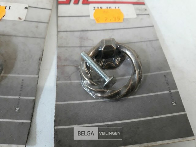 10 x meubeltop zamak verbronsd ring 35 mm - afbeelding 3 van  3
