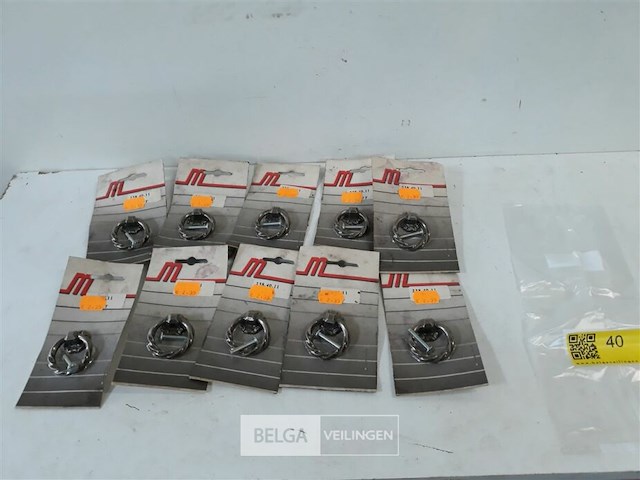 10 x meubeltop zamek verbronsd ring 35 mm - afbeelding 1 van  3