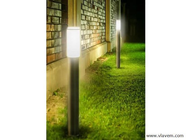 10 x mila 100 rvs opaal grond lamp - afbeelding 9 van  9
