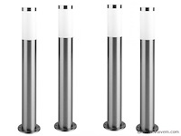 10 x mila 100 rvs opaal grond lamp - afbeelding 3 van  9