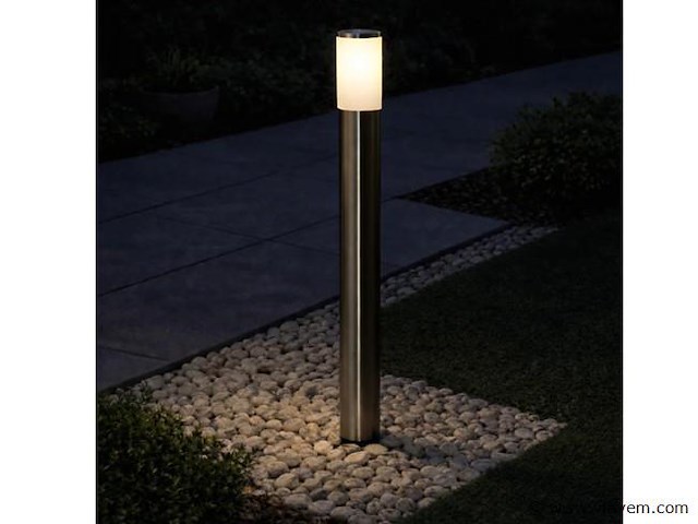 10 x mila 100 rvs opaal grond lamp - afbeelding 2 van  9