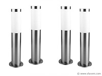 10 x mila 45 rvs opaal grond lamp - afbeelding 3 van  7