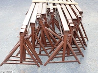 10 x müba stukadoorstelling telesc. 150 cm - 420 cm - afbeelding 3 van  3