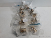 10 x muurbevestiging soldeer koper 15mm x ½ f - afbeelding 1 van  2
