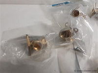 10 x muurbevestiging soldeer koper 15mm x ½ f - afbeelding 2 van  2