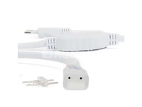 10 x neon led-stripconnectoren – monochroom - afbeelding 1 van  4