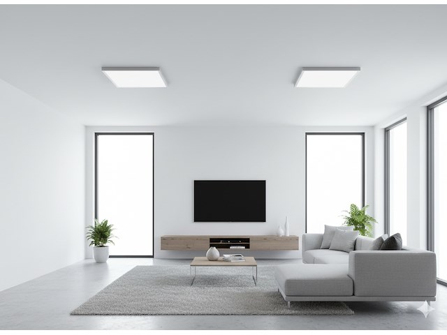 10 x opbouw frame voor 60x60 panelen wit kliksystem - afbeelding 2 van  6