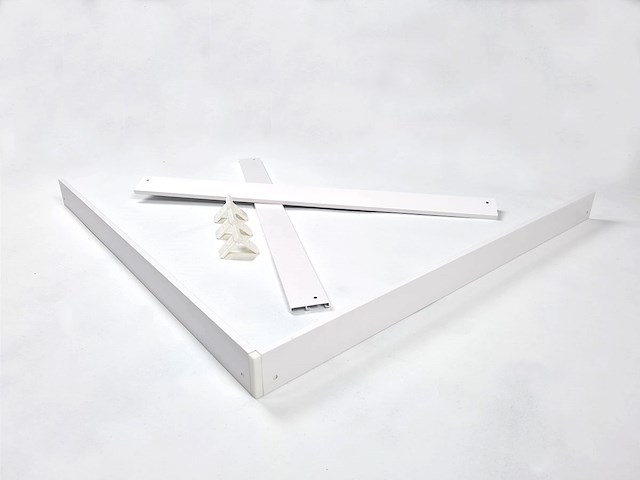 10 x opbouw frame voor 60x60 panelen wit kliksystem - afbeelding 6 van  6
