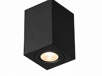 10 x opbouw spot armatuur – gu10 – zwart – ip20 – frezya-s - afbeelding 3 van  6