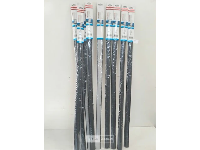 10 x overgangsprofiel h-profiel grijs pvc 90cm x 35mm - afbeelding 1 van  3