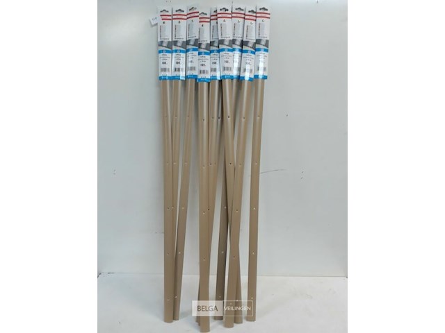 10 x overgangsprofiel voor vloer pvc 100cm x 30mm beige - afbeelding 2 van  3