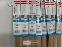 10 x overgangsprofiel voor vloer pvc 100cm x 30mm beige - afbeelding 3 van  3