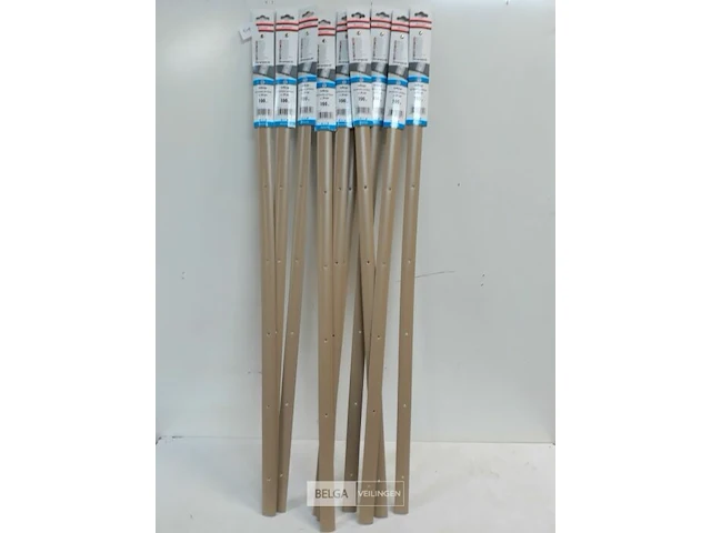 10 x overgangsprofiel voor vloer pvc 100cm x 30mm beige - afbeelding 2 van  3