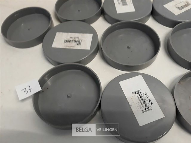 10 x oversteekstop 100 mm pvc lijmverbinding - afbeelding 3 van  3