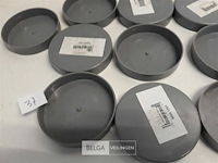 10 x oversteekstop 100 mm pvc lijmverbinding - afbeelding 3 van  3