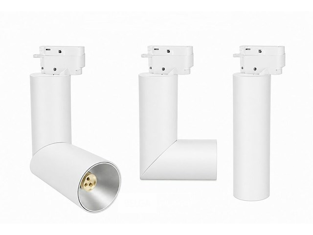 10 x rail spot armatuur – gu10 – wit – ip20 – toronto - afbeelding 3 van  6