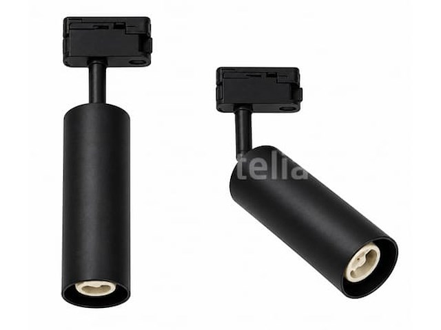 10 x rail spot armatuur – gu10 – zwart – ip20 – londra-g - afbeelding 3 van  5