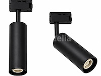 10 x rail spot armatuur – gu10 – zwart – ip20 – londra-g - afbeelding 1 van  5